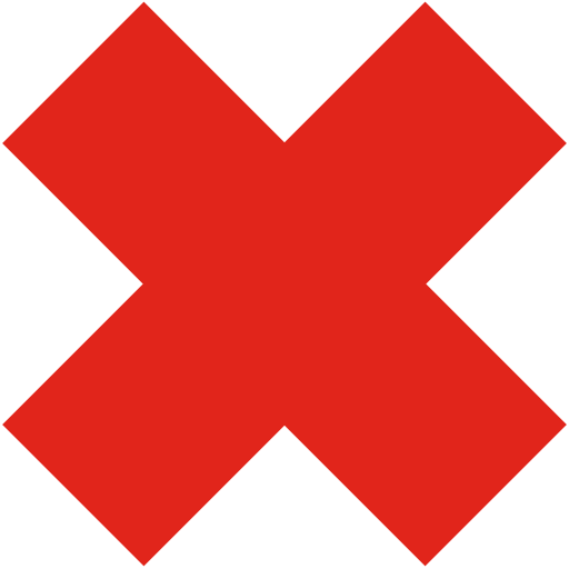 Cross icon